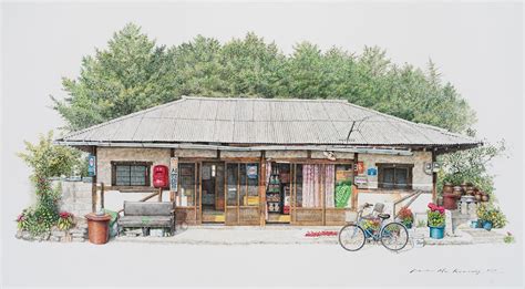 Artist Captures The Charm Of South Koreas Corner Shops Before They