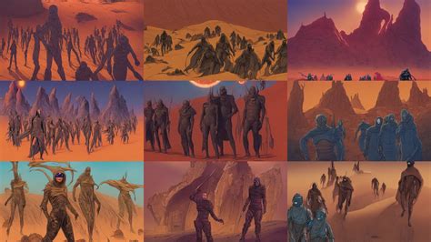 Dune 2021 By Denis Villeneuve But The Fremen Are Stable Diffusion