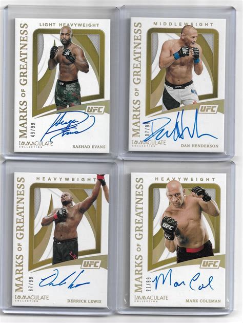 Ufc Immaculate Checklist Noami Belicia