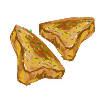 Toasted Sliced Vector Bread Toast Sandwich PNG And Vector With