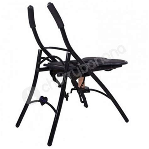My Diletto Sex Chair Black My Action Love Chair With 7 17 8cm Dildo