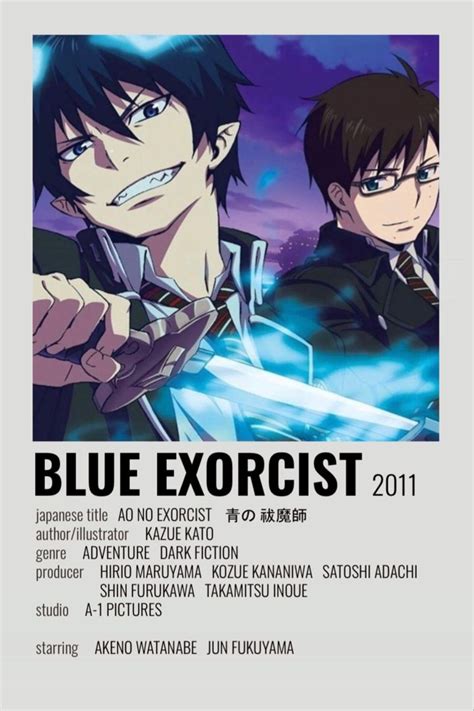 Blue Exorcist | Animasjon, Bakgrunn, Anime