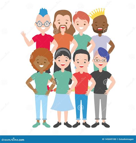 People Lgbt Pride Stock Illustration Illustration Of People 145849188