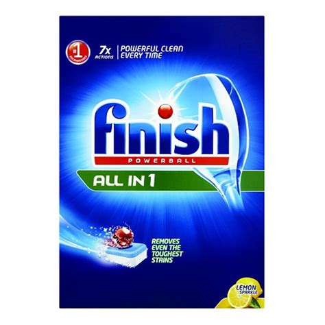 Finish Dishwasher All In 1 Lemon 86 Tablets Go Jumbo