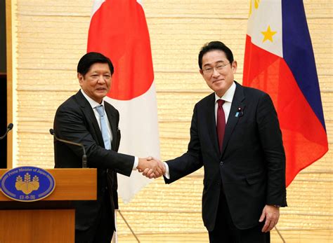 Philippines Japan Relations Now Evolving To Include Defence Marcos