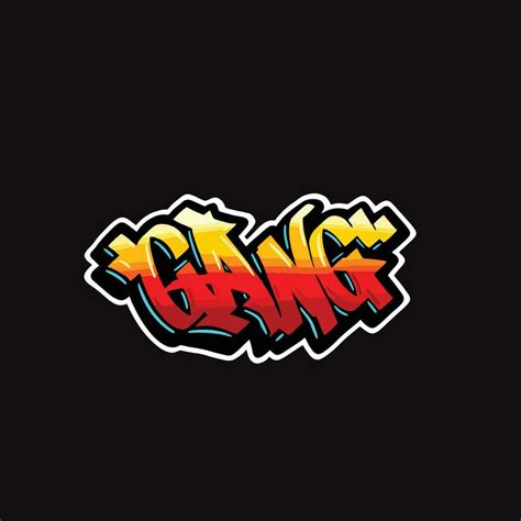 Gang Font Vector Art, Icons, and Graphics for Free Download