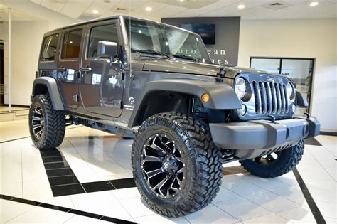 Jeep Wrangler Jk Unlimited Emc Custom Lifted Sport S For Sale Near