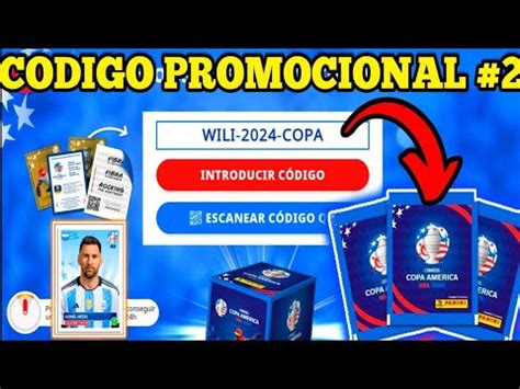 CODIGO PROMOCIONAL 2 En ALBUM PANINI VIRTUAL 2024 YouTube