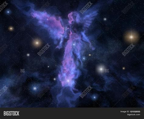 Angel Shaped Nebula Image & Photo (Free Trial) | Bigstock