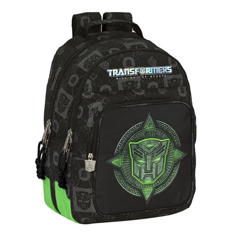 Mochila Escolar Dupla Cm Adap Trolley Transformers Rise Of The Beasts