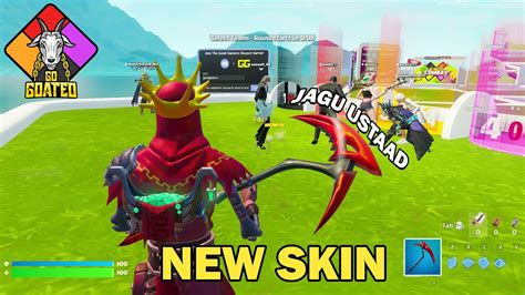 Fortnite Go Goated New Skin Creative Gameplay 120fps Youtube