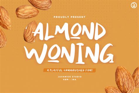 Almond Woning Font · 1001 Fonts