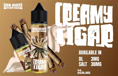 Club Juice Creamy Cigar Mtl E Liquid