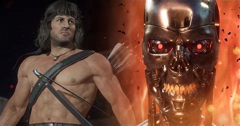 New Rambo Vs Terminator Mortal Kombat Ultimate Gameplay Footage