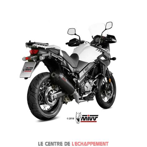 Ligne Complète MIVV OVAL SUZUKI DL 650 V STROM 2017