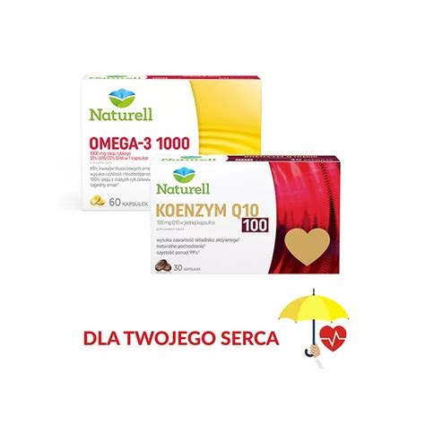 Naturell Zestaw Dla Twojego Serca Omega Kapsu Ek Koenzym