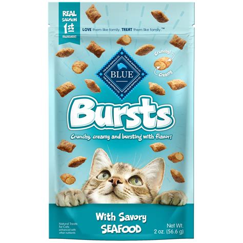 Blue Buffalo Bursts Seafood Cat Treats - Shop Cats at H-E-B