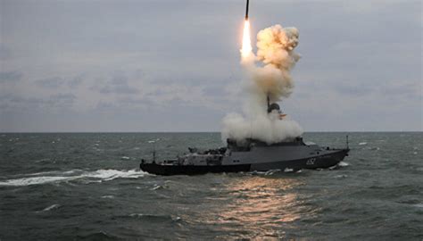 Russia holds two Kalibr missile carriers in Black Sea