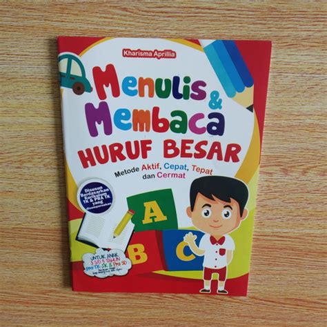 Jual Buku Anak Paud Tk Menulis Dan Membaca Huruf Besar Sandro Belajar Baca Jakarta Selatan