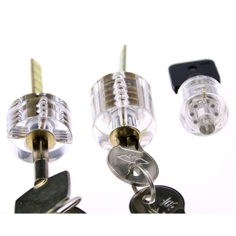 Locksmith Transparent Lock Combination For Pick Tr Vicedeal