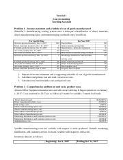 Eng Cost Accounting Session Docx Tutorial Cost Accounting