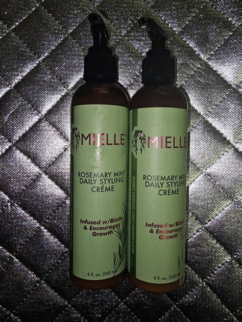 Mielle Rosemary Mint Daily Styling Creme Infused With Biotin 8 Oz Lot