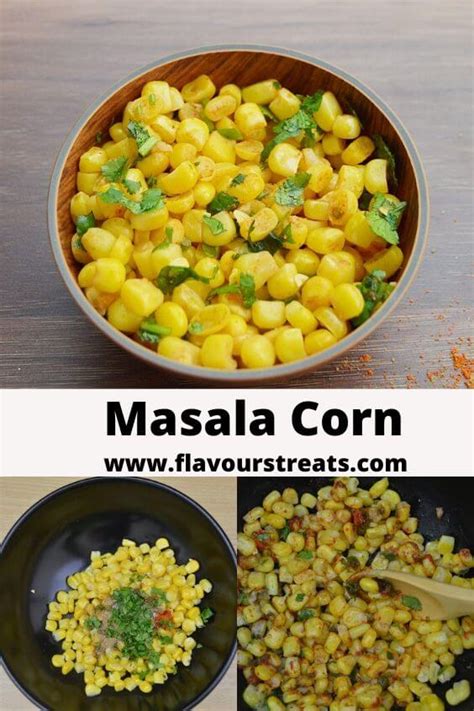 Masala Corn Easy Sweet Corn Recipe Flavours Treat