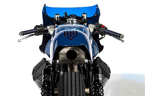 Blue Racer Cult Gannet Design And The Wrench Kings Take On A Moto