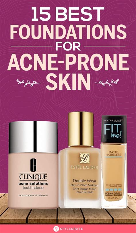 Best Full Coverage Foundation For Acne Prone Skin In 2023 Martlabpro