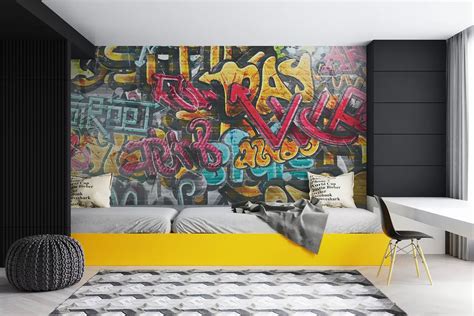 Wall Mural Photo Wallpaper Art paint, paint e graffiti Nr. u56045 | Uwalls