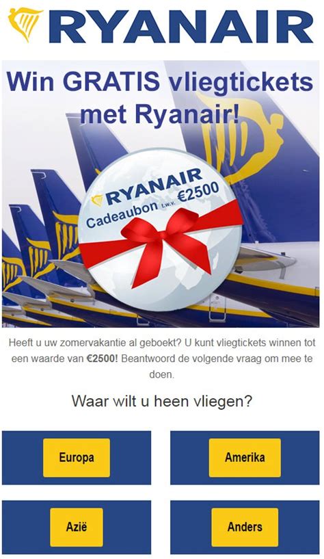 Fraudsters Are Abusing The Ryanair Brand By Sending Out An Email Scam