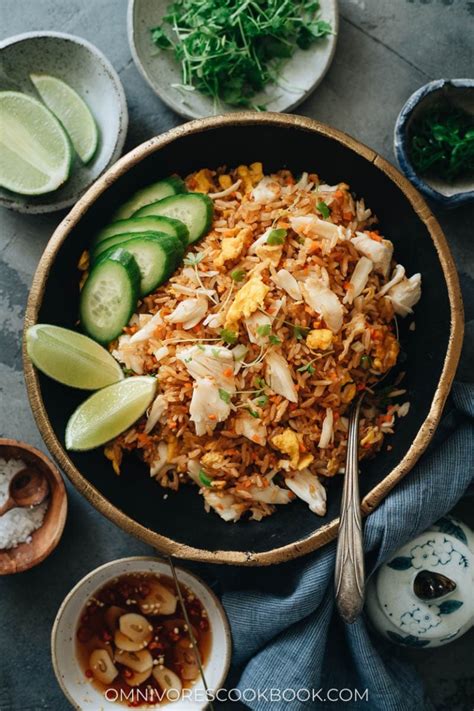 Thai Style Crab Fried Rice Omnivores Cookbook