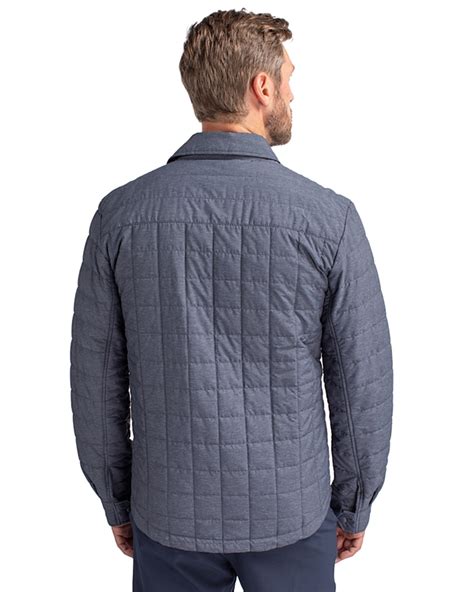 Cutter And Buck Rainier Primaloft® Mens Eco Insulated Quilted Shirt