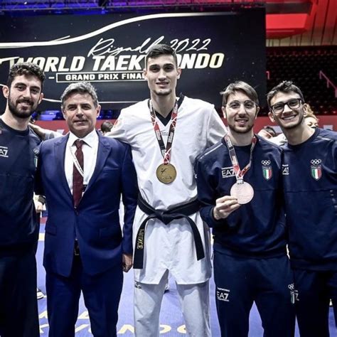 Taekwondo Mondiali 2023 Simone Alessio Campione Azzurri Di Gloria