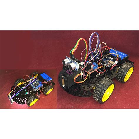 Làm Xe Robot Dò Line Tránh Vật Cản Sử Dụng Arduino Nvk