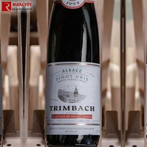 Trimbach Pinot Gris Alsace Selection De Grains Nobles R U T T