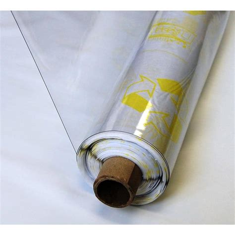 Vinyl-It 4-1/2 ft. x 45 ft. Clear 16 mil Plastic Sheeting 10016 - The ...