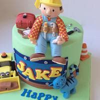 Bob The Builder Cake Decorated Cake By Lizzie Bizzie CakesDecor