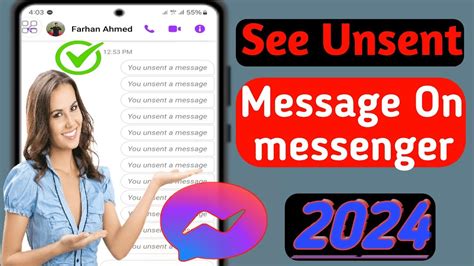 How To See Unsent Message On Messenger See Removed Message On