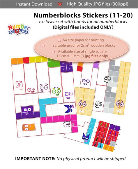 Numberblocks 11 To 20 Let S Make Number Blocks 11 To 20 Numberblock ...