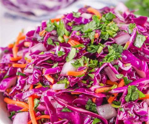 Red Cabbage Coleslaw Pocket Friendly Recipes