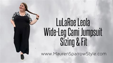 LuLaRoe Leola Sizing Review | Fit & feel of this wide-leg jumpsuit ...