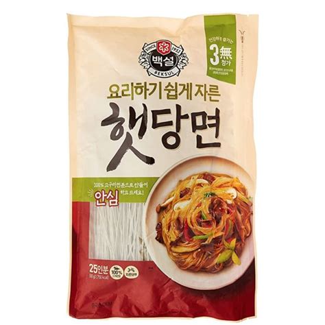 Beksul Korea Vermicelli Sweet Potato Glass Noodle Dangmyeon Japchae