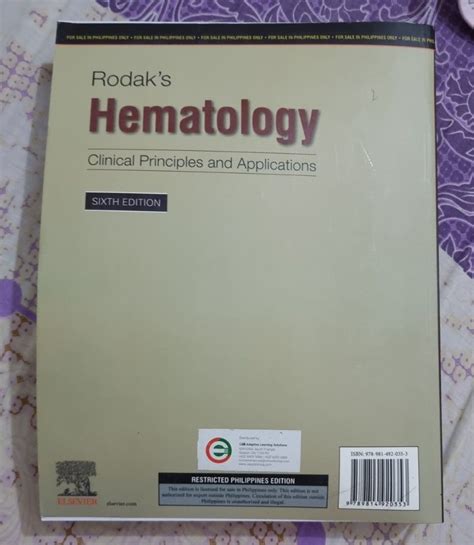 Rodak S Hematology Book Hobbies Toys Books Magazines Textbooks