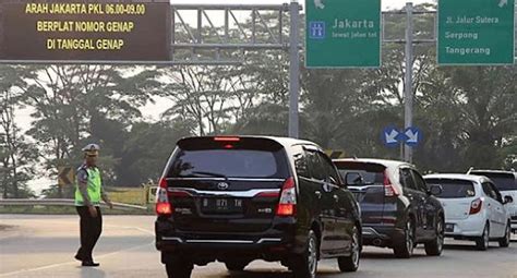 Titik Ganjil Genap Di DKI Jakarta Diperluas Dirlantas Polda Metro Jaya