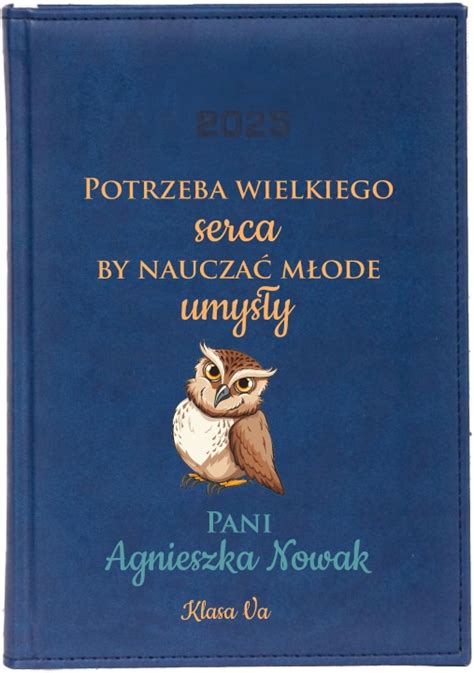 Kalendarz Prezent Na Zako Czenie Roku Szkolnego Dla Nauczyciela