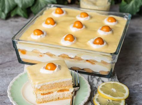 Lemon Curd Tiramisu Ohne Rohes Ei Alkohol Zitronen Dessert