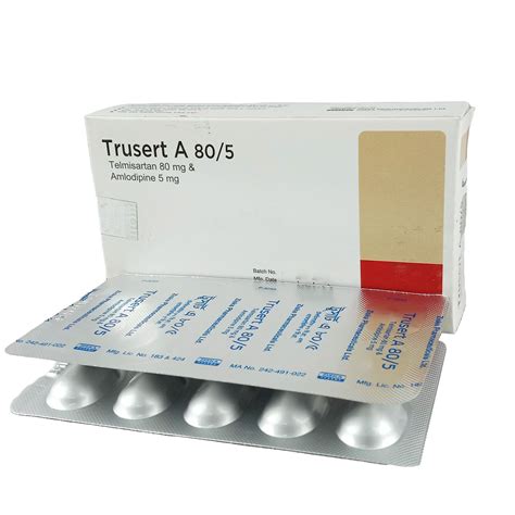 Trusert A Mg Mg Tablet Arogga Online Pharmacy