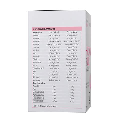 Vplab Nutrition | Hair, Skin & Nails Supplement
