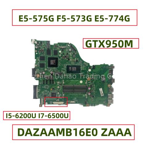 Dazaamb E Zaaa Placa Base Para Port Til Acer Aspire E E G